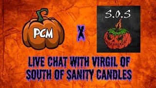 Live Chat with South of Sanity Candles | Small Batch Wax Candle Company | Halloween Candles