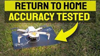 DJI Mini 2 Return To Home Function ACCURACY TESTED