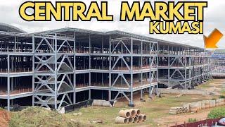 Kumasi Kejetia Central Market Phase 2 Redevelopment Project Latest Update in Ghana.