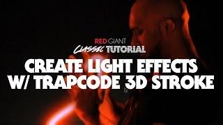 Classic Tutorial | Create Light Effects w/ Trapcode 3D Stroke