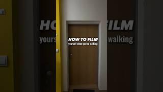 How to film yourself when you’re going outside on your mobile phone #video #videoshort #tutorial