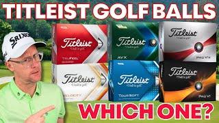 What Titleist Golf Balls Should You play? - It's probably not what you think! (Review)