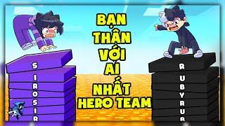 Siro Thử Thách  Trả Lời Càng Ngắn Sẽ Thua? Noob Ruby Thích Chơi Với Ai Nhất Trong Hero Team