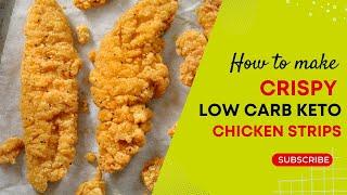 How to Make Crunchy Keto Carnivore Chicken Strips │ Ron’s Keto Café