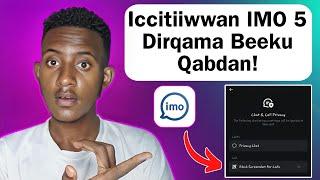 5 Hidden imo Settings You Need to Try Now! |Fayyadamtoota Imo Hundaaf!