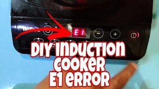 #diy | How to repair Tefal induction cooker | E1 error