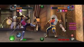 ETERNITY OF PAIN ACCEPTANCE: Bishop itemless solo using Gambit. #mcoc