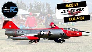 XXXL RC F-104 Starfighter | JetPower 2024