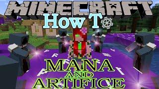 Minecraft. How to Mana and Artifice. How To. 1.16.5