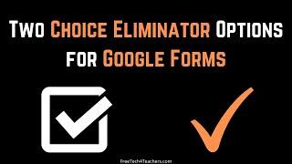 How to Remove Choices from Google Forms as They Get Used Up