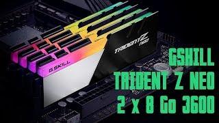 [Cowcot TV] Présentation mémoire GSKILL Trident Z Neo