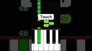 Touch (Piano Tutorial) #TikTok