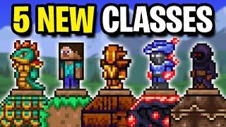 I Added 5 NEW CLASSES to Terraria