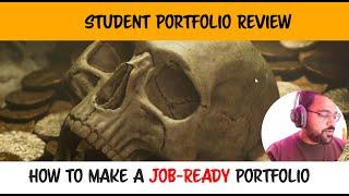 Student Portfolio Review II How to make Job-Ready portfolio II In Hindi