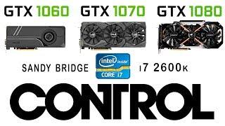 GTX 1060 vs GTX 1070 vs GTX 1080 in Control  (Low and High settings)