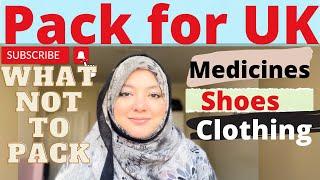 Packing for UK | Students Abroad Packing Tips | UK Packing List | Desified Ummey | UK Study Visa