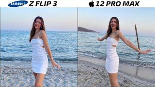 Samsung Galaxy Z Flip 3 vs iPhone 12 Pro Max Camera Test