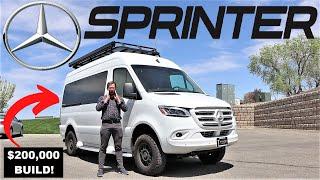 2023 Mercedes Sprinter 4X4 Conversion Van: Full Tour Of This CRAZY $200,000 Sprinter!