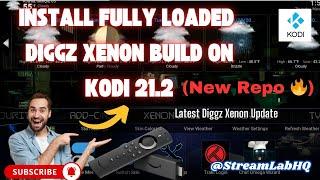 Best Kodi Build 2025 | Latest Diggz Xenon Build for Kodi 21.2 – Fully Loaded & Fast! (New Repo )