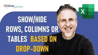 Show / Hide Rows or Columns Based on Drop-Down Selection | Pick Table From Drop-Down List