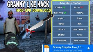 Granny 1 ke hack mod apk download : kaise karen -granny mod menu #5