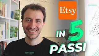 Come funziona Etsy e come iniziare a vendere in 5 passi