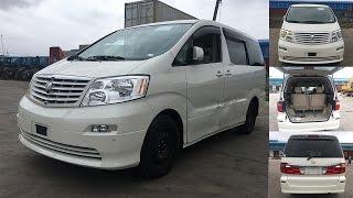 Alphard White V6 2003 Full Option from Japan.