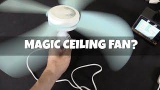 Budget ceiling fan with a nifty trick?