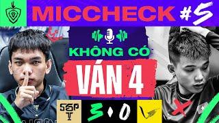 KHÔNG CÓ VÁN 4, SGP HUỶ DIỆT VGM VỚI TỈ SỐ 3-0 | MICCHECK ĐTDV MÙA ĐÔNG 2023