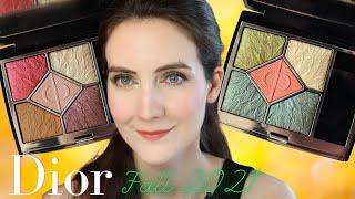 New DIOR FALL 2021 Makeup collection Birds of Feather | Review | Swatches in Natural Light
