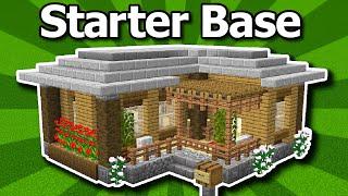 How To Build a Starter House in Survival Minecraft