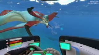 Subnautica - Reaper Leviathan in safe shallows bug (feat reefback)