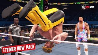 WWE 2K23 - Steiner Row DLC Pack All New Moves (Over 30 Moves)