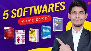 5 Software in One Panel | All in One Reseller Panel