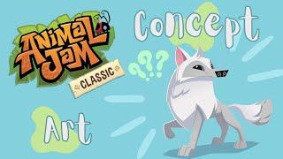 AJC Maned Wolf Concept Art! | Animal Jam Classic