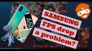 Samsung FPS Drop Issue While Gaming ( A10, A30, A50, A51, A71, etc. ) - SOLVED [with ENG. sub.]