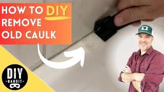  How to DIY Remove 100% Silicone Caulk (Old, Stubborn) Stuck to the Fiberglass Shower Tub Pan/Base