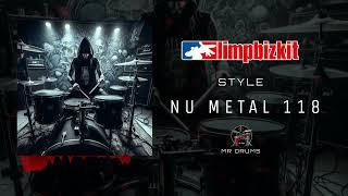 Nu Metal Drum Track | Limp Bizkit Style | 110 BPM