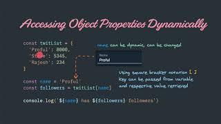 JavaScript Accessing Object properties dynamically