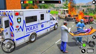 City Ambulance Emergency Service 911 - Ambulance Driving Simulator 3D - Android Gameplay