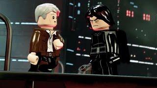 HAN SOLO's DEATH - LEGO Star Wars The Force Awakens (SAD Scene)