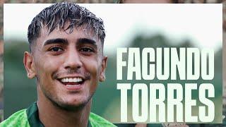 O PRIMEIRO TREINO DE FACUNDO TORRES PELO PALMEIRAS