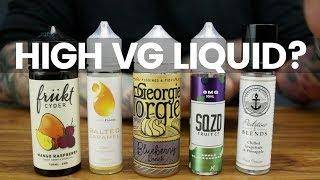 Why Choose High VG ELiquid?