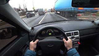 2008 LADA PRIORA 1 6 МТ - POV TEST DRIVE / Тест драйв от первого лица