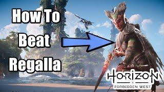 Horizon Forbidden West Boss Fight - How To Beat Regalla