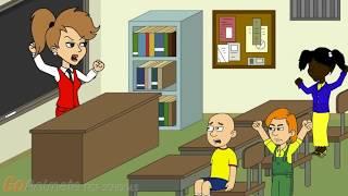 RonanMC Short: Caillou Has an Accident at School and Gets Grounded