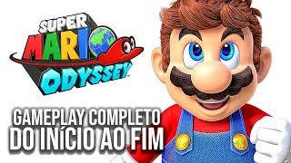 SUPER MARIO ODYSSEY - Gameplay COMPLETO, do Início ao Fim!!! | Nintendo Switch