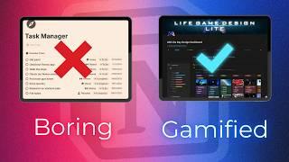 I Built a REAL LIFE RPG System in Notion to Turn My Goals Into Games and Everything Changed