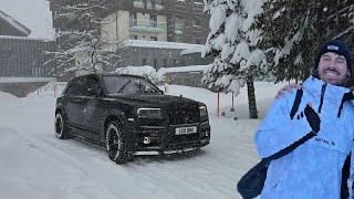 Mat Armstrong in Snow Chaos with his Rebuilt Lamborghini Urus and his Rolls-Royce Cullinan