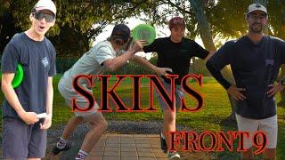 Reid’s Birthday SKINS match FRONT 9 | Huntington Beach Disc Golf Course